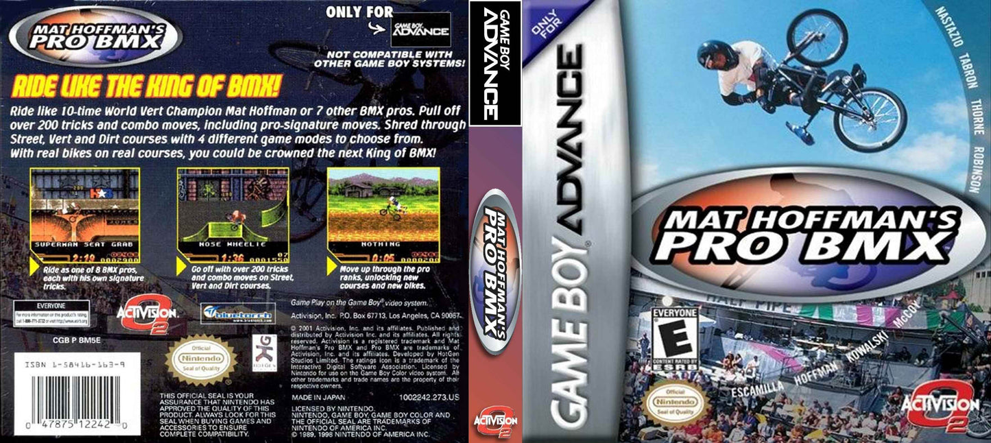 Mat Hoffman's Pro BMX Cover Art - WOI Solutions