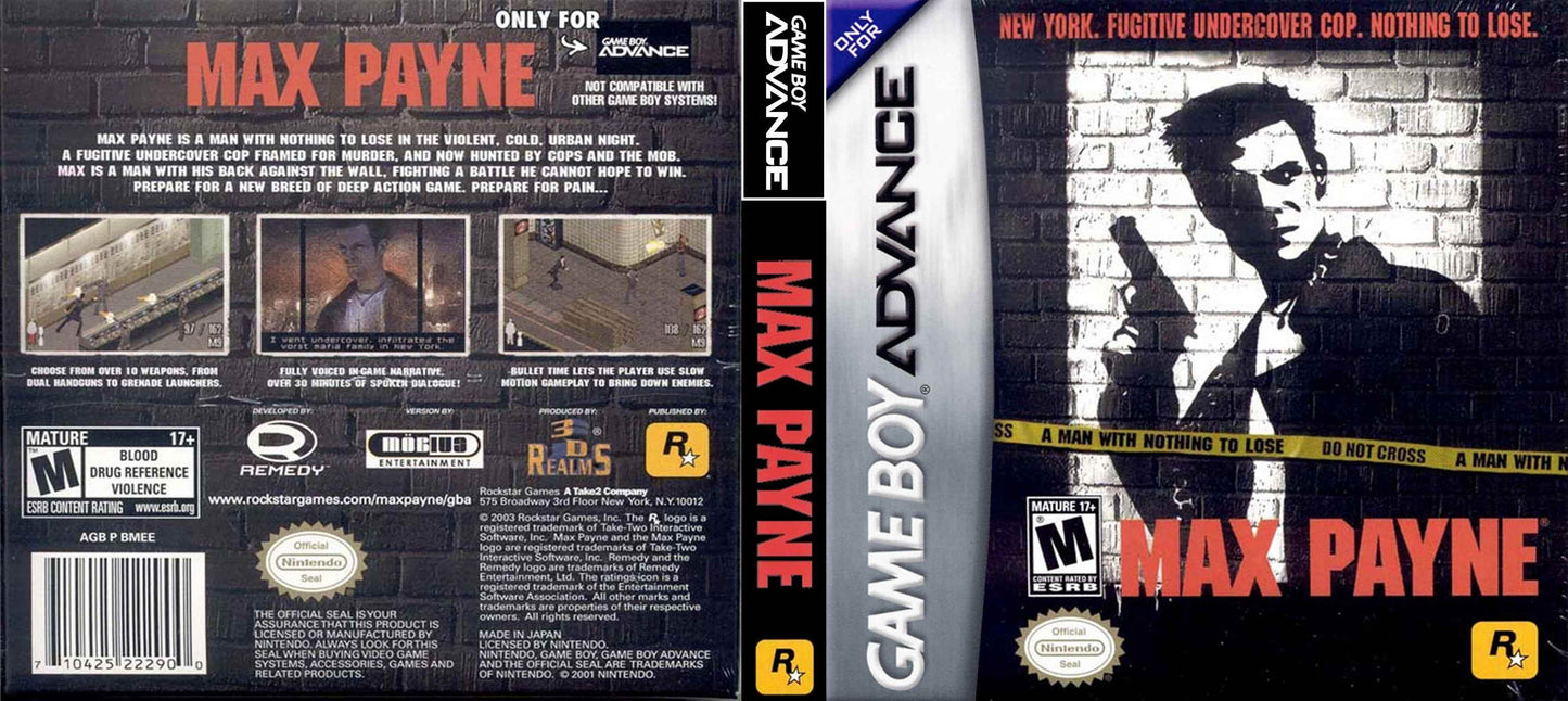 Max Payne Cover Art - WOI Solutions