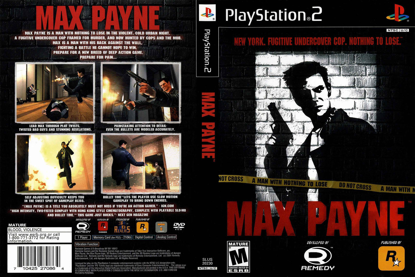 Max Payne Cover Art - WOI Solutions