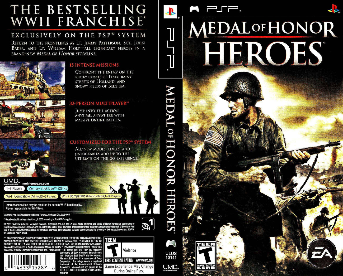 Medal of Honor Heroes Cover Art - WOI Solutions