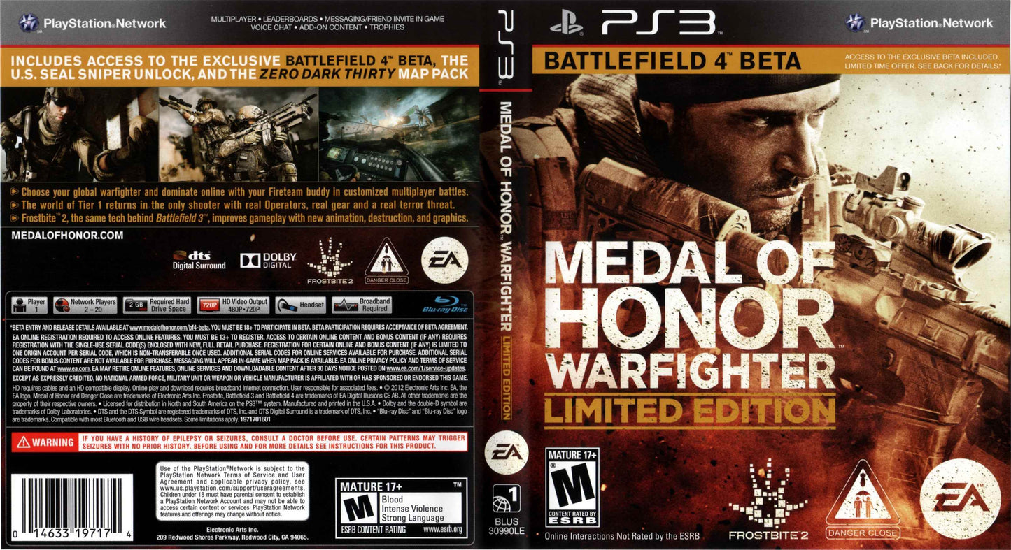Medal of Honor Warfighter Cover Art - WOI Solutions