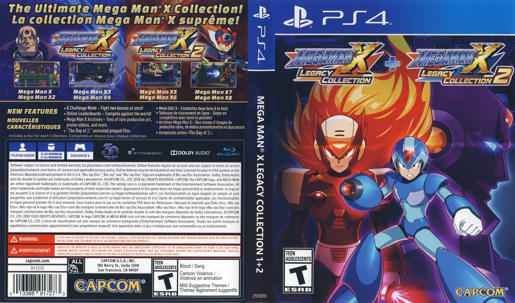 Mega Man X Legacy Collection 1 + 2 Cover Art - WOI Solutions