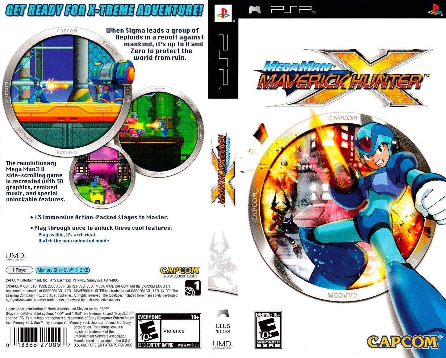 MegaMan X Maverick Hunter Cover Art - WOI Solutions