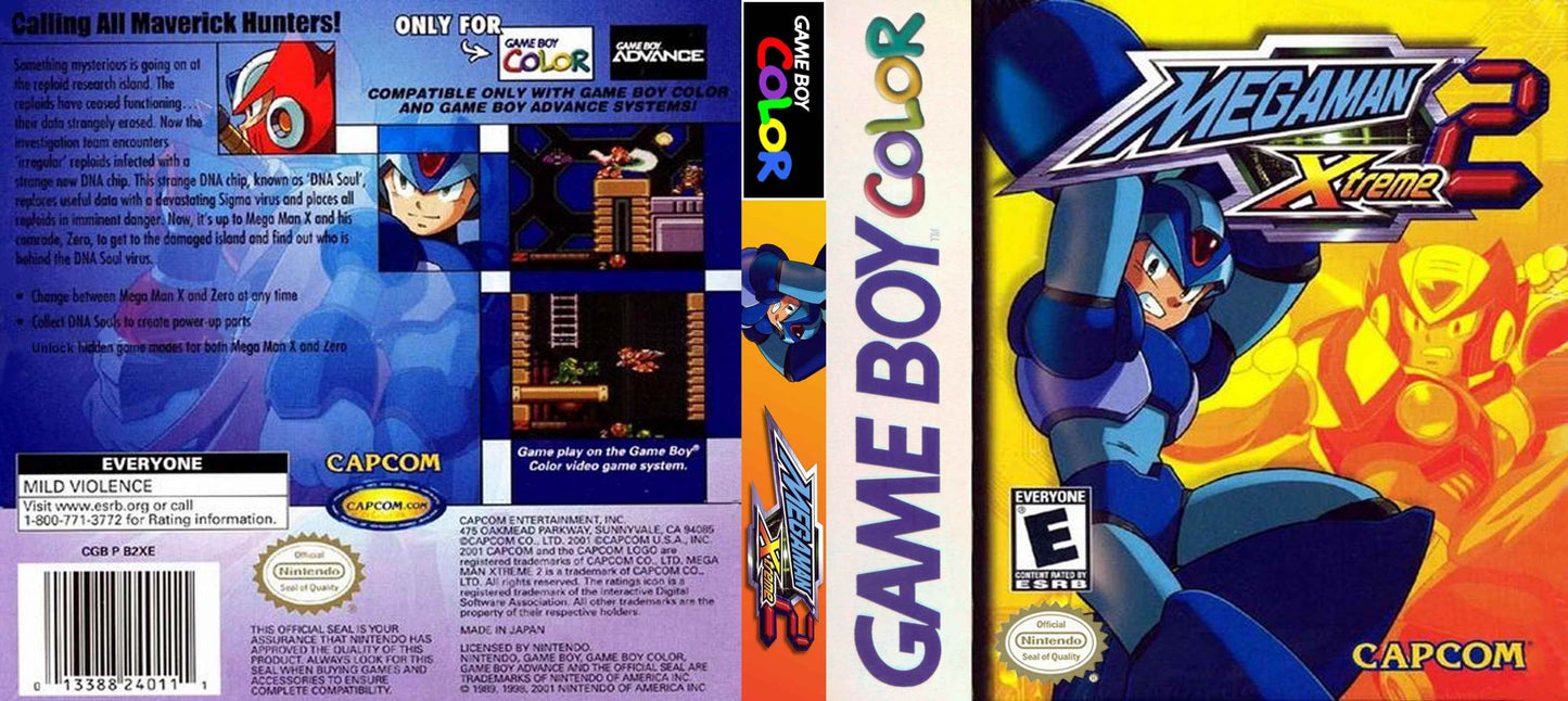 Mega Man Xtreme 2 Cover Art - WOI Solutions