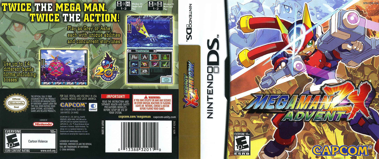 Mega Man ZX Advent Cover Art - WOI Solutions