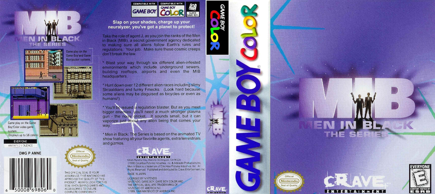 Men in Black The Series Cover Art - WOI Solutions