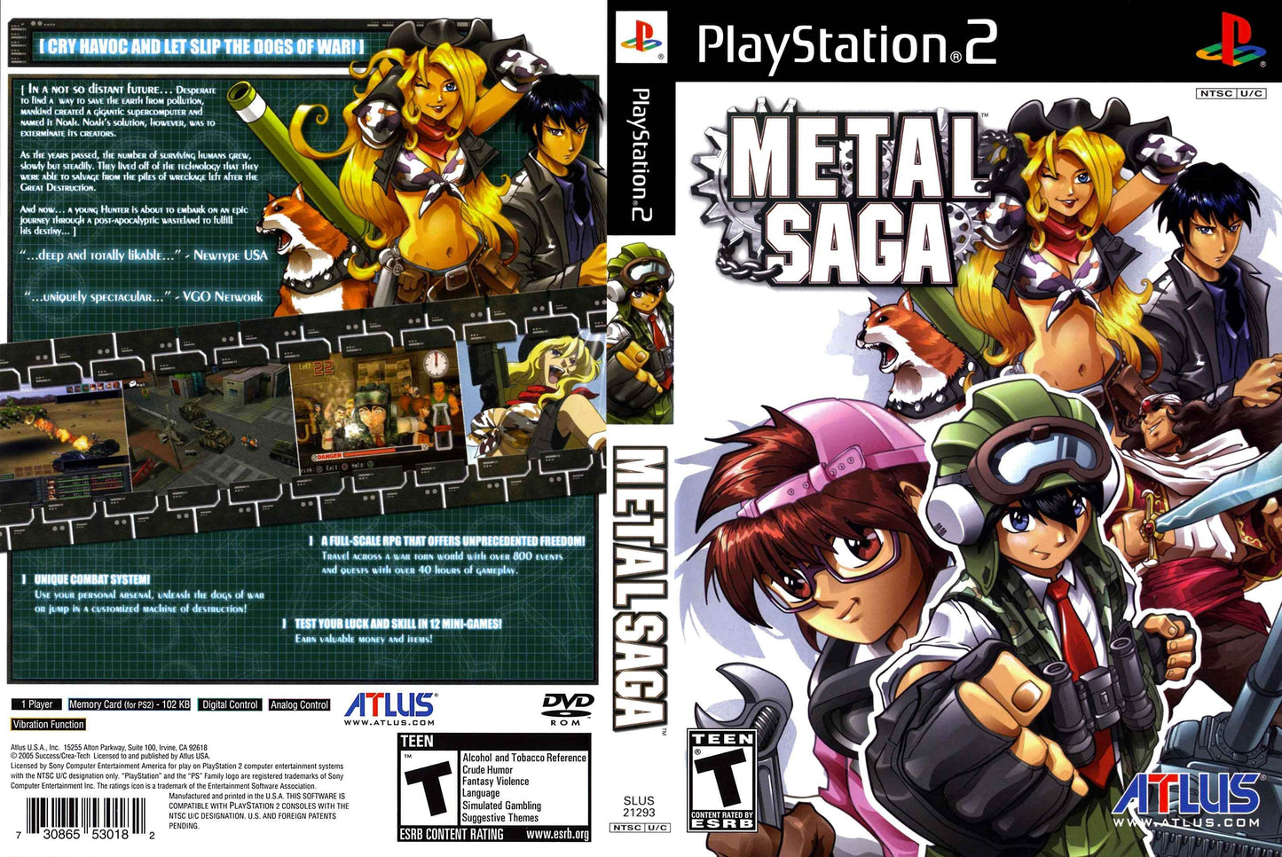 Metal Saga Cover Art - WOI Solutions