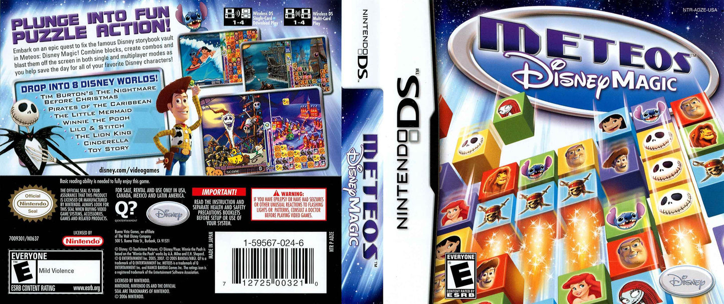 Meteos - Disney Magic Cover Art - WOI Solutions