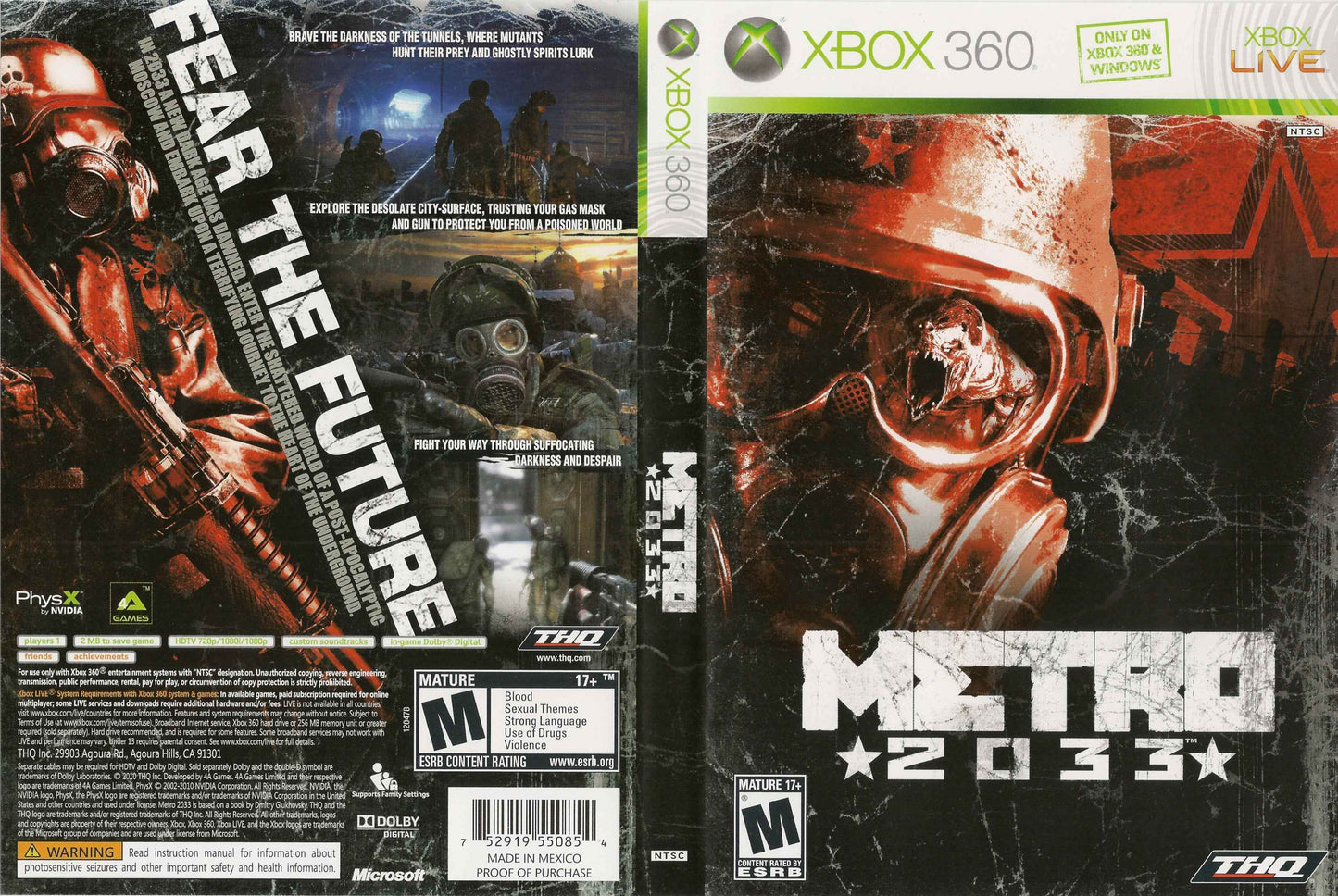 Metro 2033 Cover Art - WOI Solutions