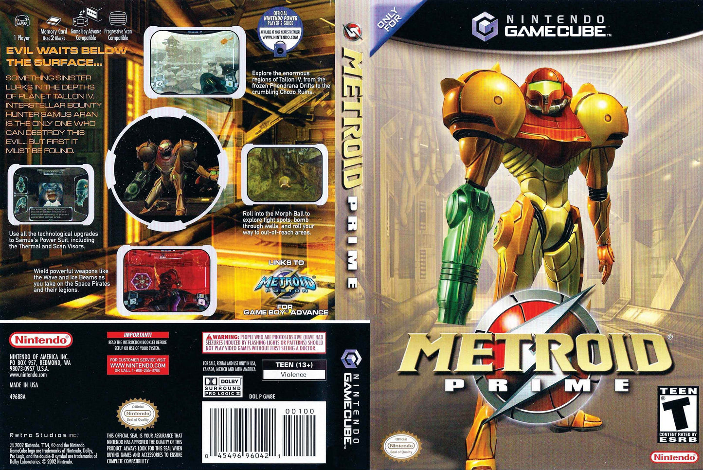 Metroid Prime Cover Art - WOI Solutions