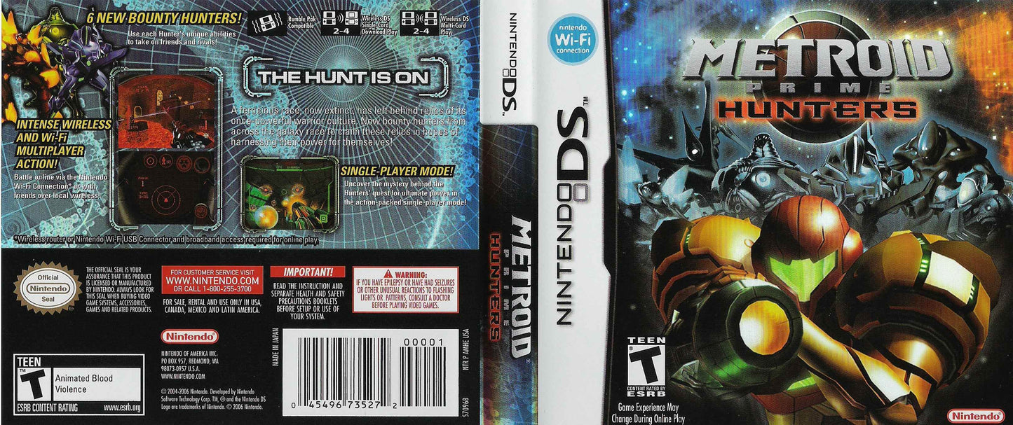 Metroid Prime Hunters Cover Art - WOI Solutions