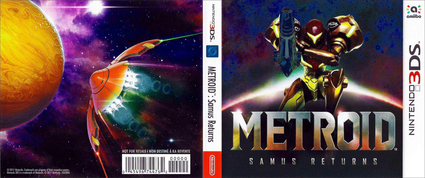 Metroid Samus Returns Cover Art - WOI Solutions