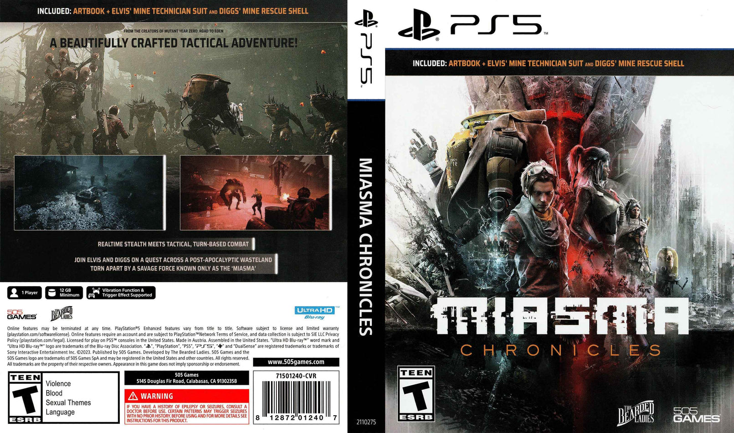 Miasma Chronicles Cover Art - WOI Solutions