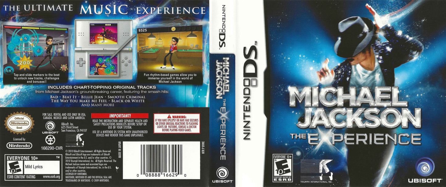 Michael Jackson The Experience Cover Art - WOI Solutions
