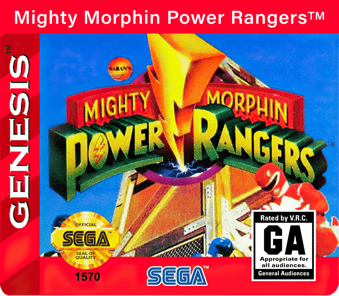 Mighty Morphin Power Rangers Cover Art - WOI Solutions