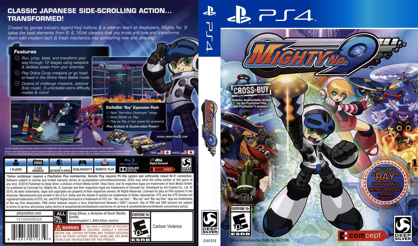 Mighty No. 9 Cover Art - WOI Solutions