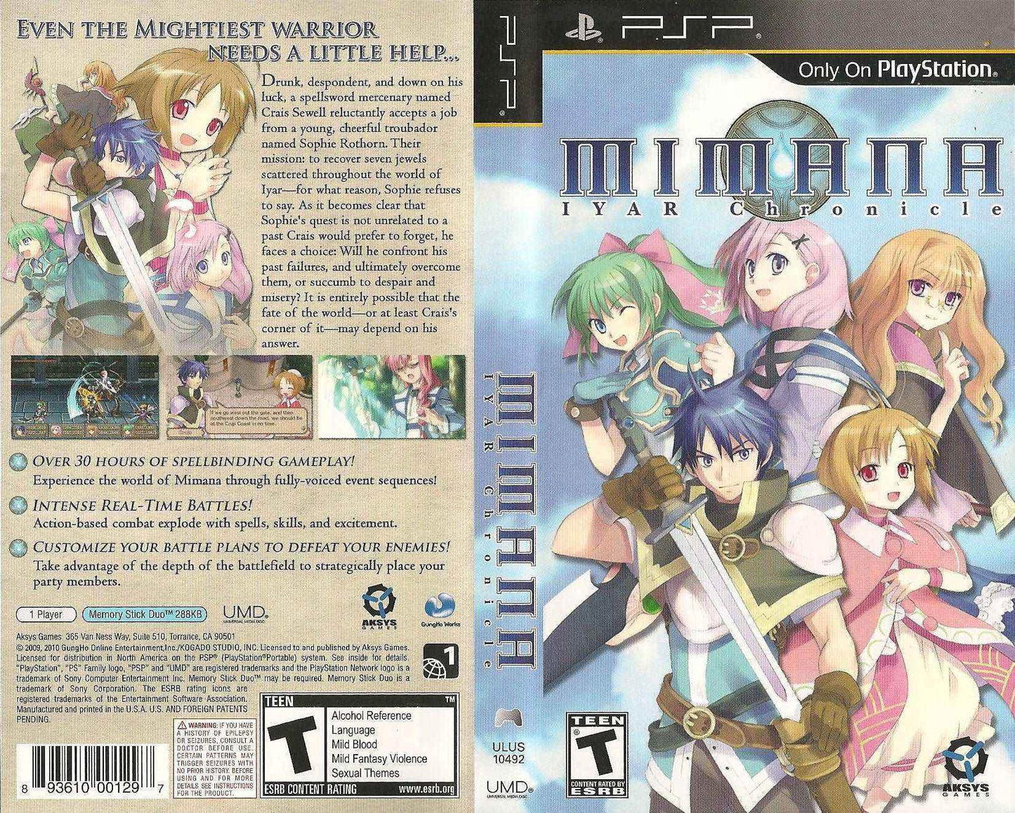 Mimana Iyar Chronicle Cover Art - WOI Solutions