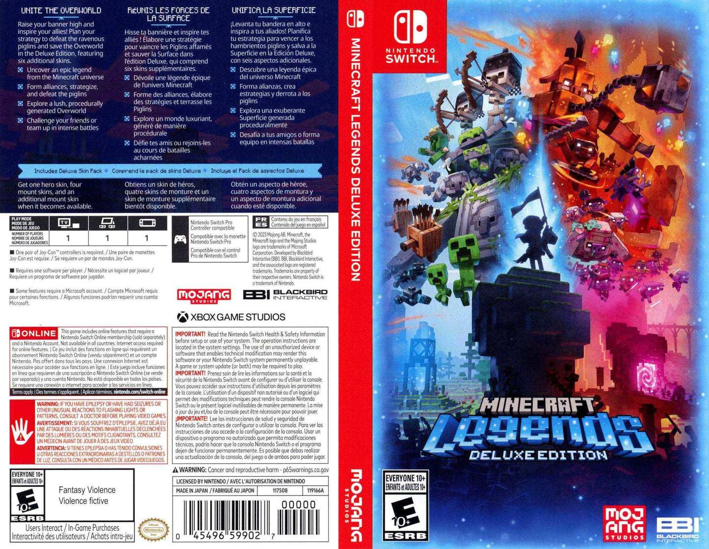 Minecraft Legends Deluxe Edition Cover Art - WOI Solutions
