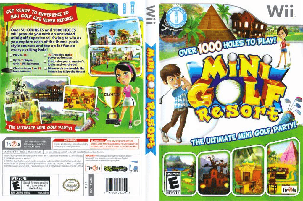 Mini Golf Resort Cover Art - WOI Solutions