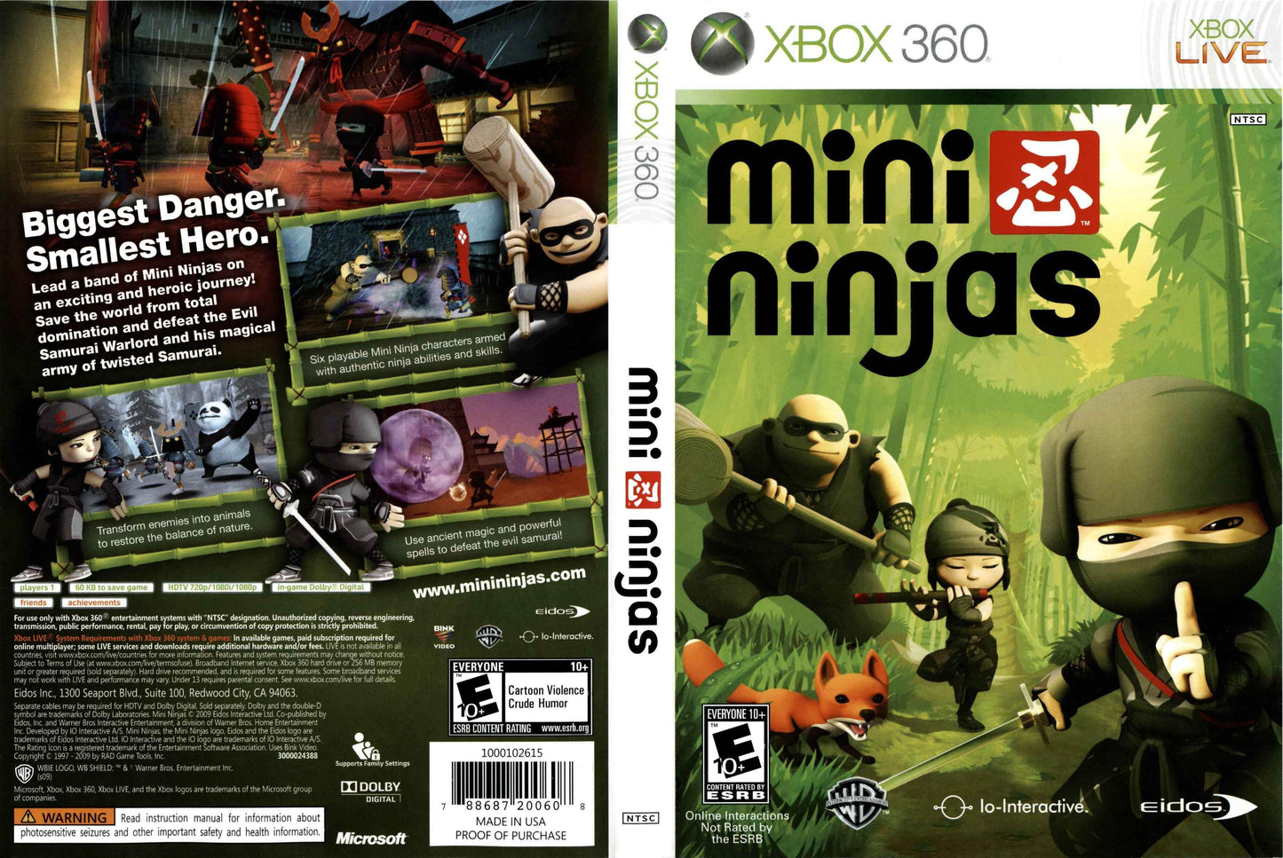 Mini Ninjas Cover Art - WOI Solutions
