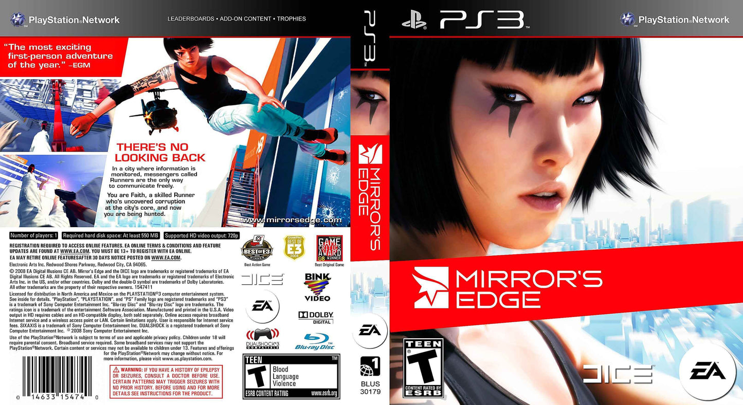 Mirror's Edge Cover Art - WOI Solutions