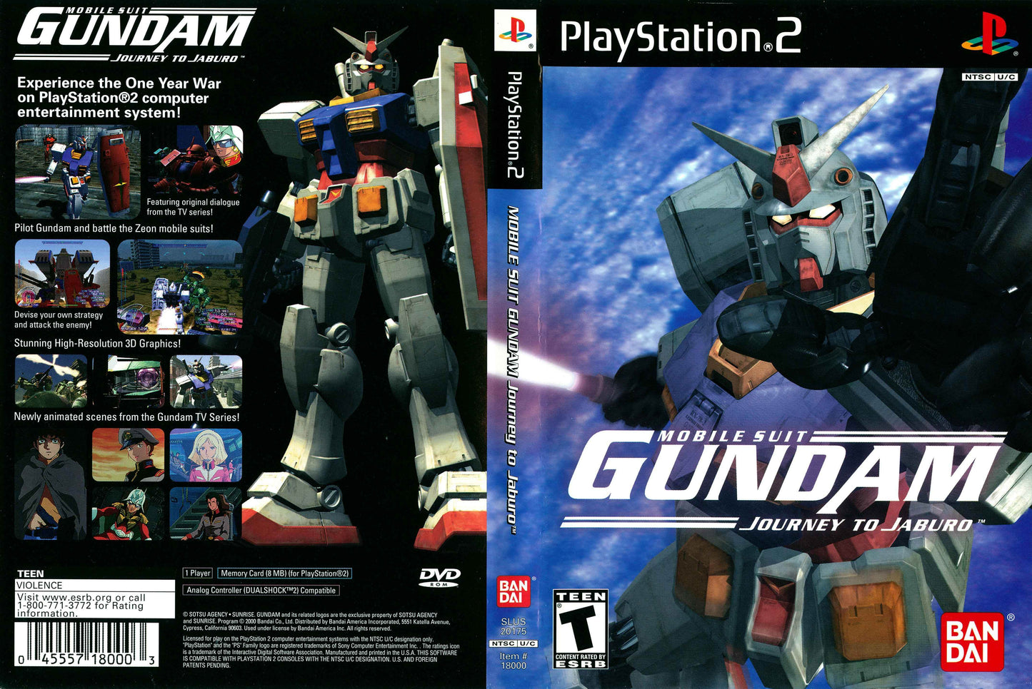 Mobile Suit Gundam Journey to Jaburo Cover Art - WOI Solutions