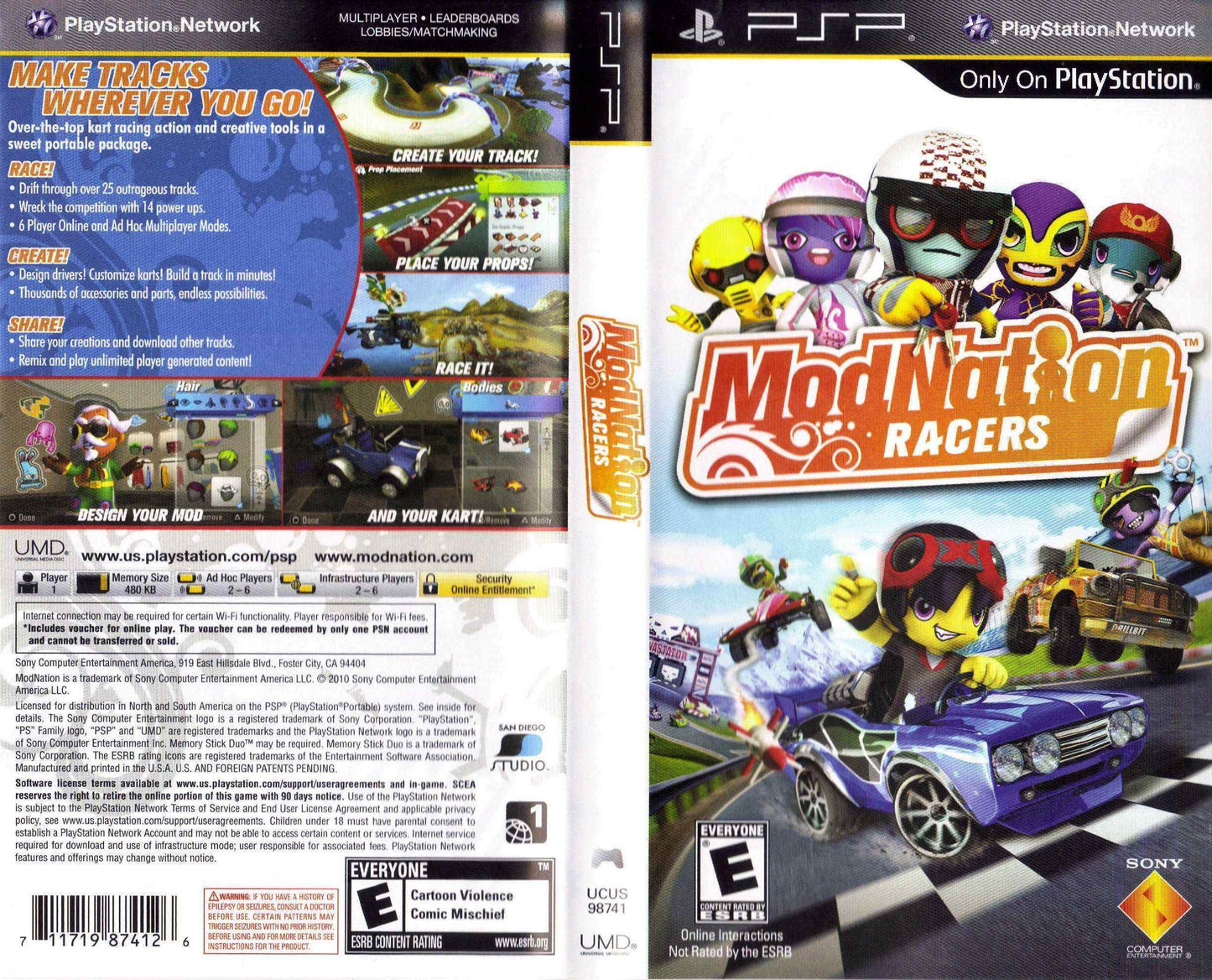 ModNation Racers Cover Art - WOI Solutions