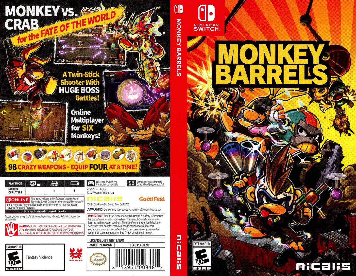 Monkey Barrels Cover Art - WOI Solutions