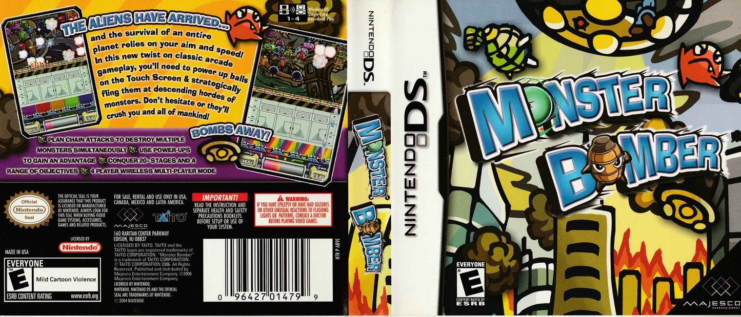 Monster Bomber Cover Art - WOI Solutions