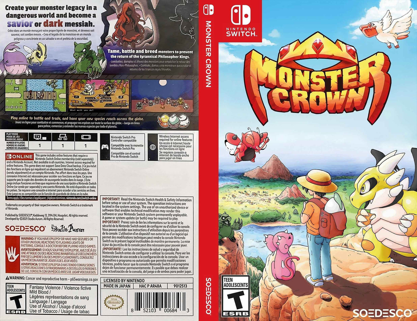 Monster Crown Cover Art - WOI Solutions