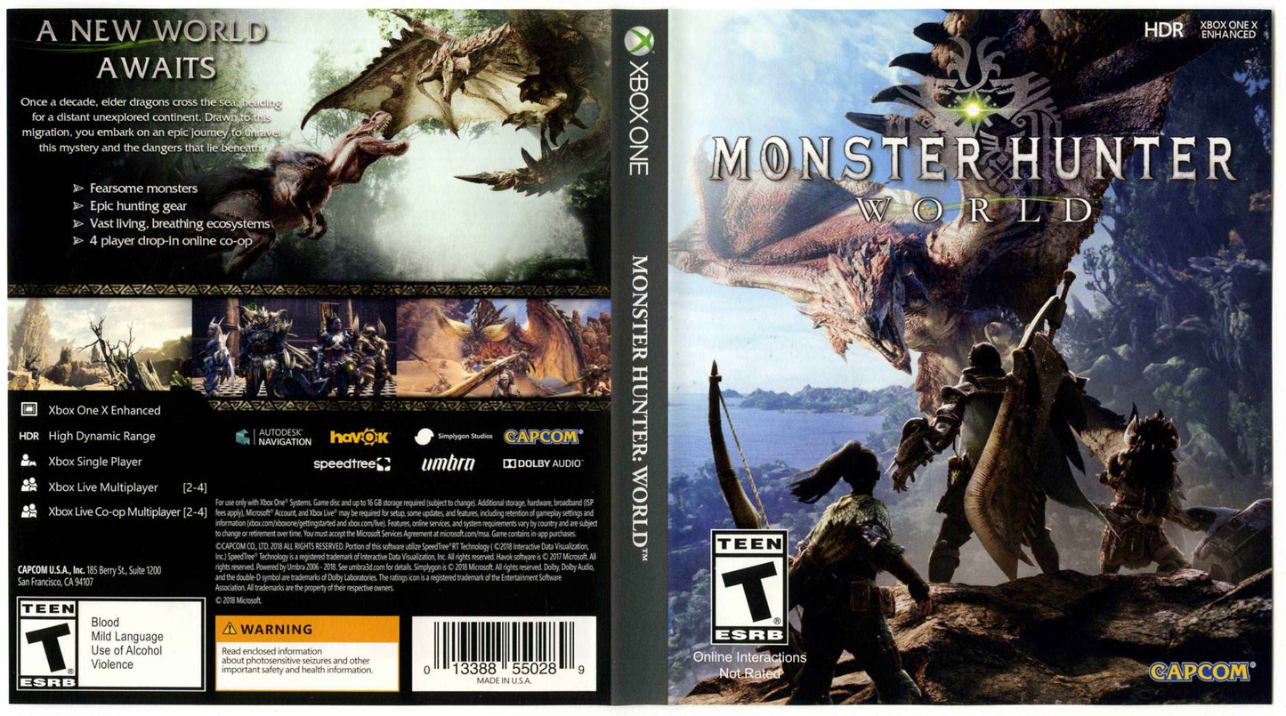 Monster Hunter Cover Art - WOI Solutions