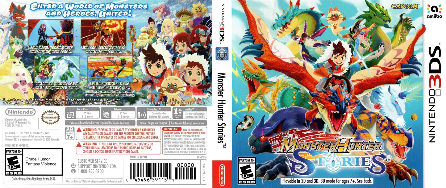 Monster Hunter Stories Cover Art - WOI Solutions