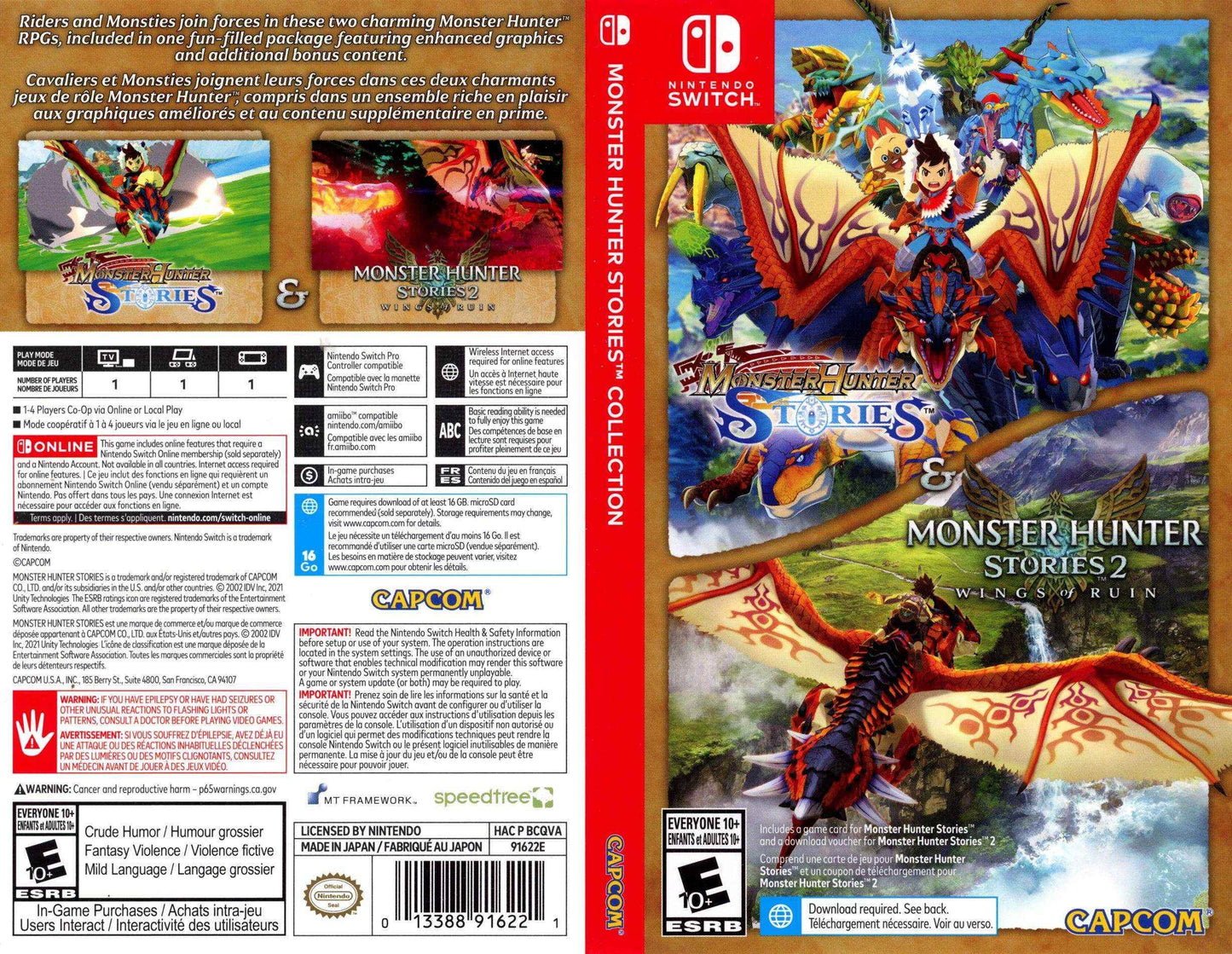 Monster Hunter Stories Collection Cover Art - WOI Solutions