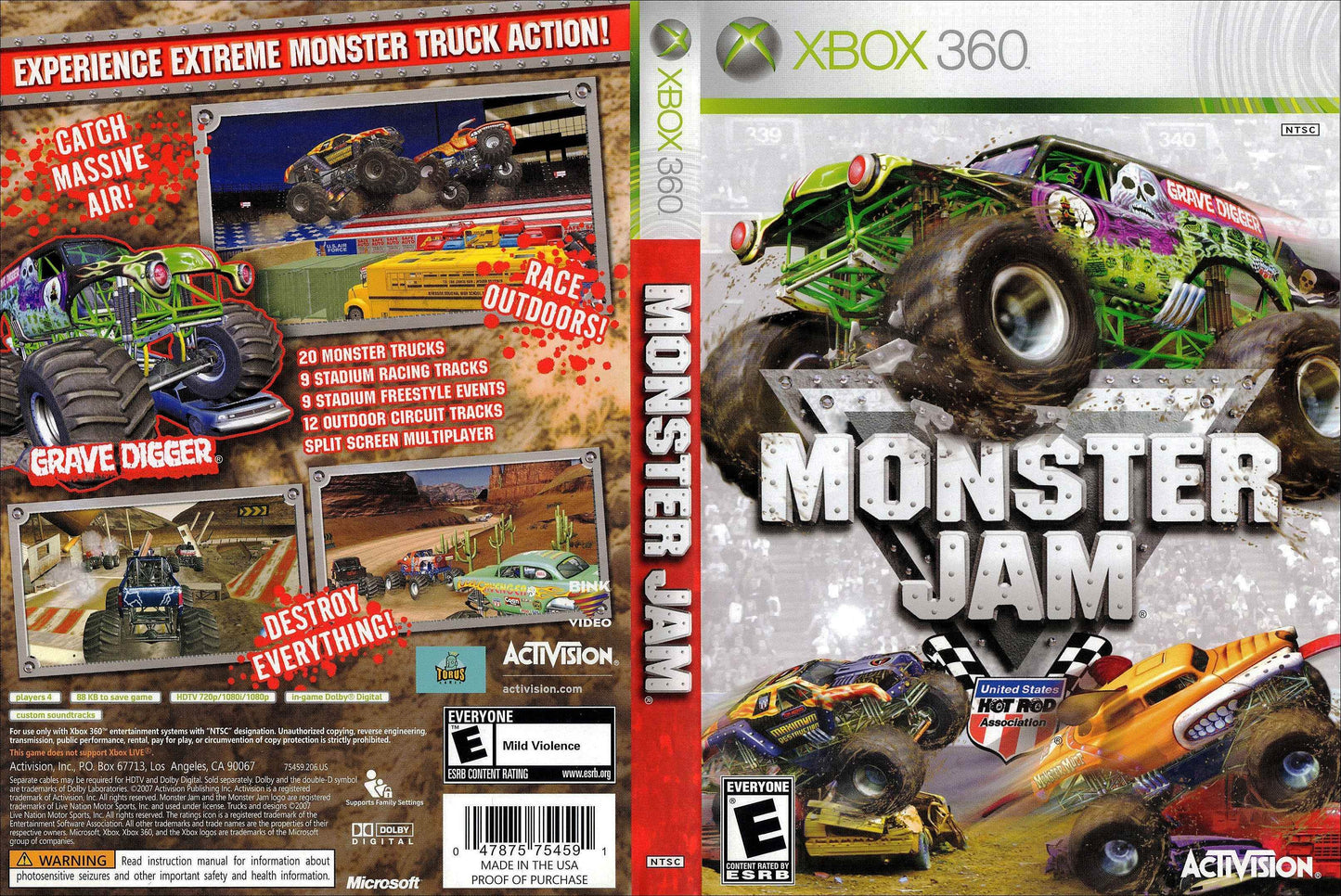 Monster Jam Cover Art - WOI Solutions