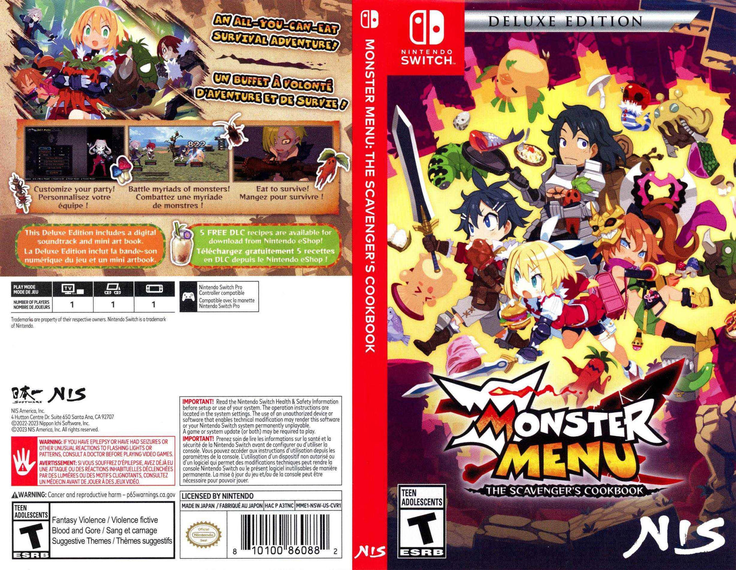 Monster Menu The Scavenger's Cookbook Cover Art - WOI Solutions