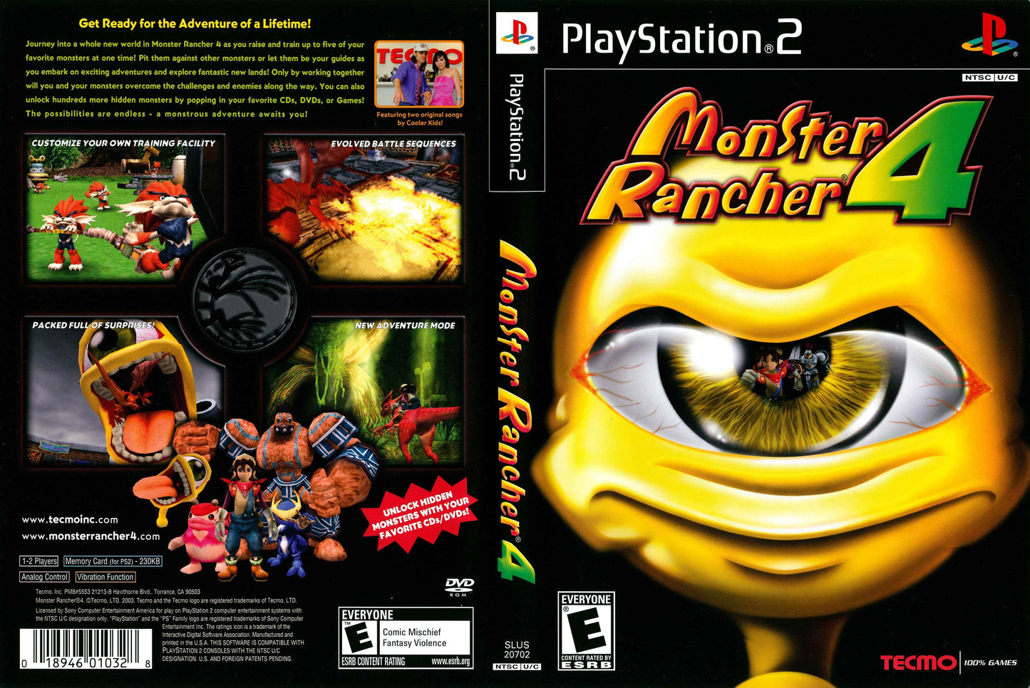Monster Rancher 4 Cover Art - WOI Solutions