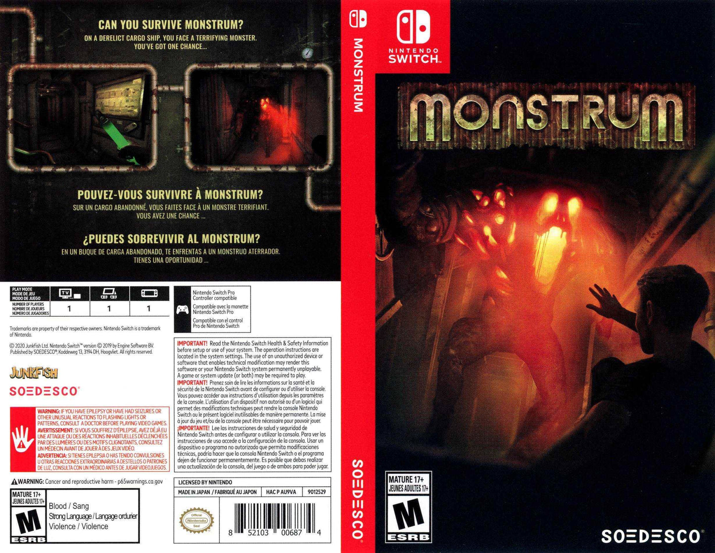 Monstrum Cover Art - WOI Solutions