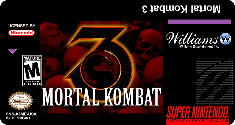 Mortal Kombat 3 Cover Art - WOI Solutions