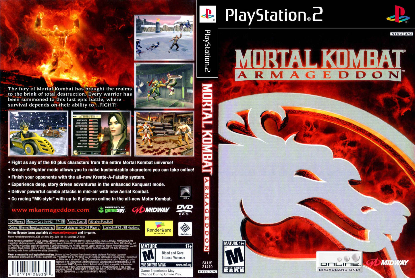 Mortal Kombat Armageddon Cover Art - WOI Solutions