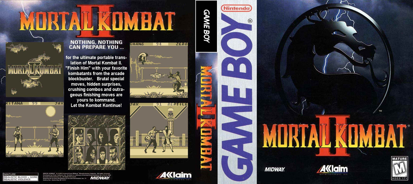 Mortal Kombat II Cover Art - WOI Solutions