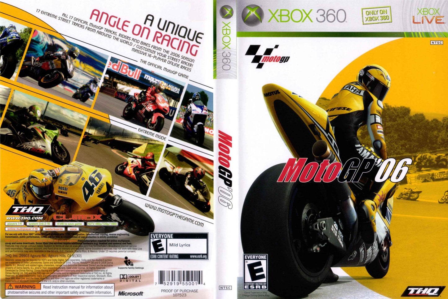 MotoGP '06 Cover Art - WOI Solutions
