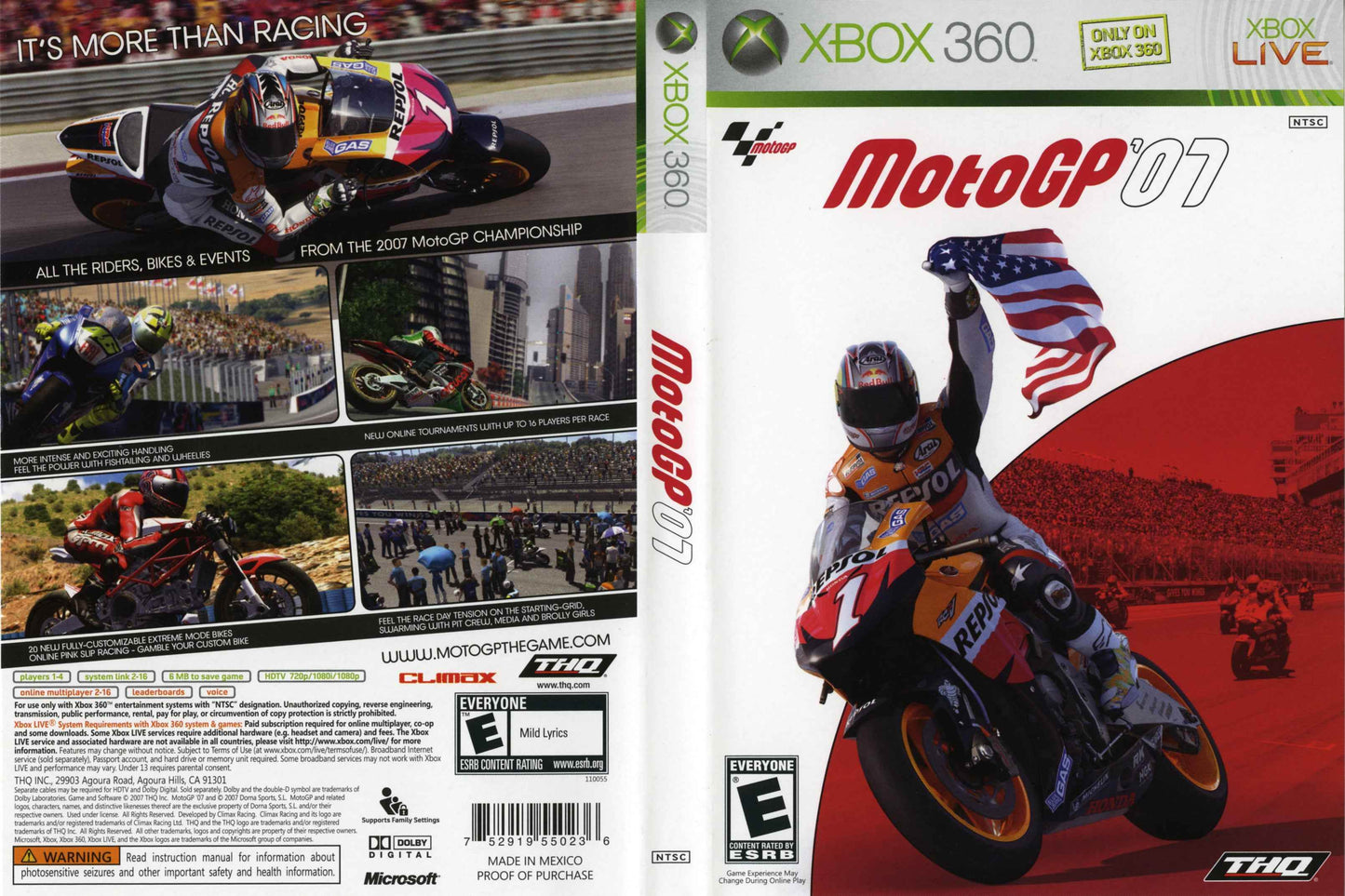 MotoGP 07 Cover Art - WOI Solutions