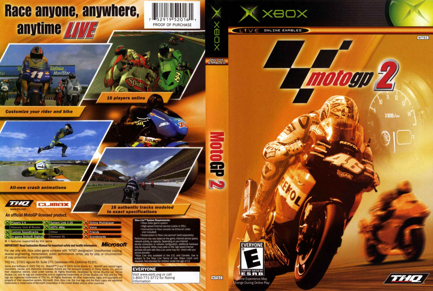 MotoGP 2 Cover Art - WOI Solutions