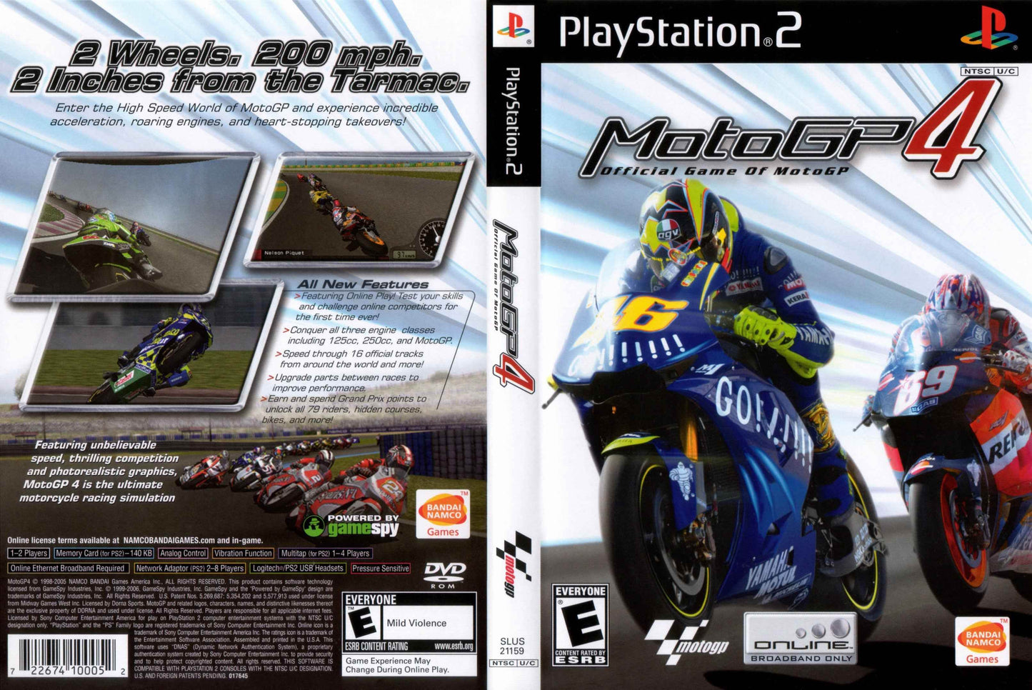 MotoGP 4 Cover Art - WOI Solutions