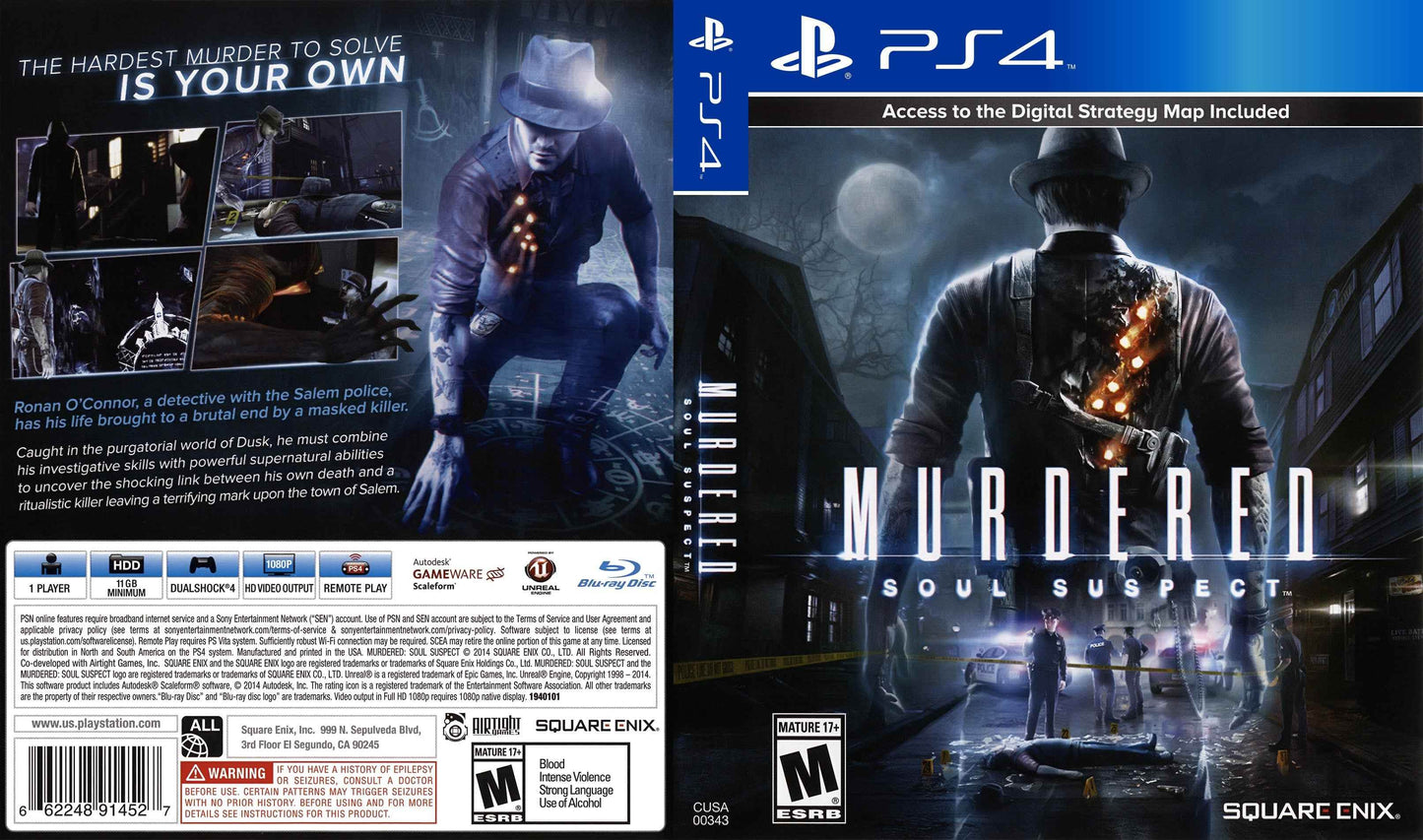Murdered Soul Suspect Cover Art - WOI Solutions