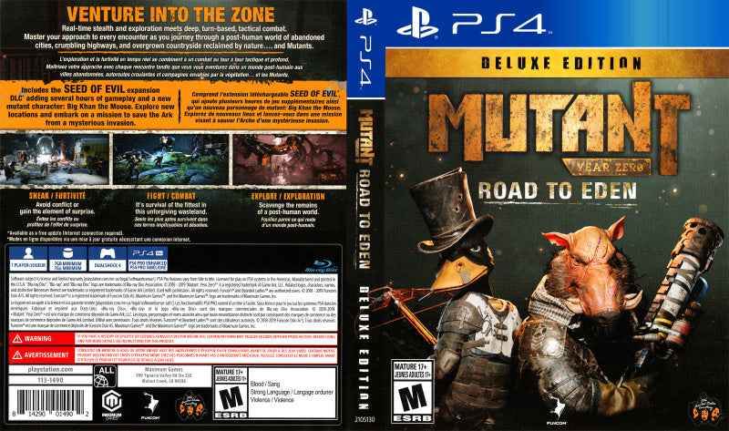Mutant Road to Eden Deluxe Edition Cover Art - WOI Solutions