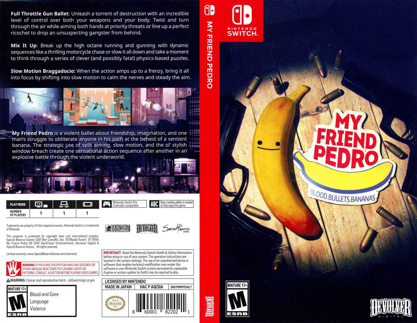 My Friend Pedro Cover Art - WOI Solutions