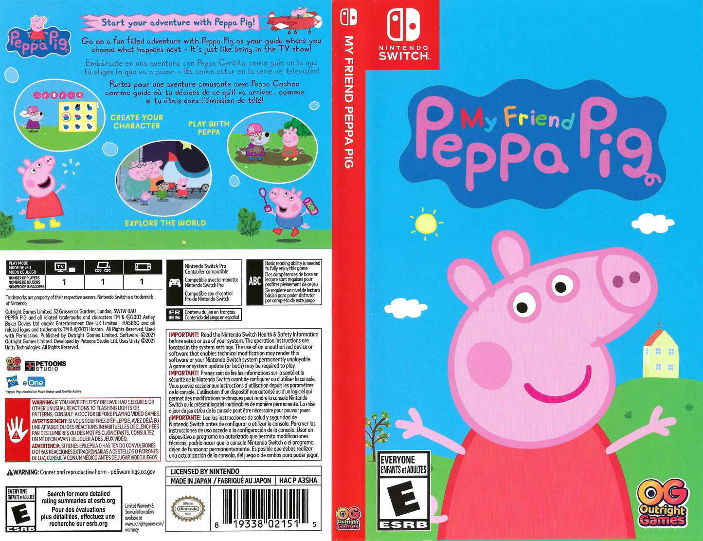 My Friend Peppa Pig Cover Art - WOI Solutions