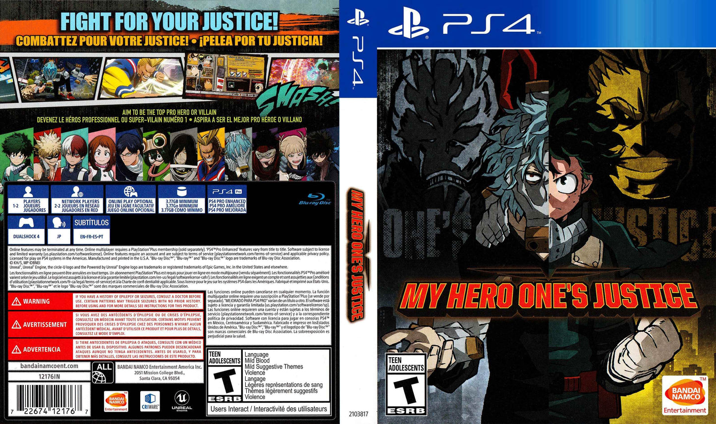 My Hero Ones Justice Cover Art - WOI Solutions