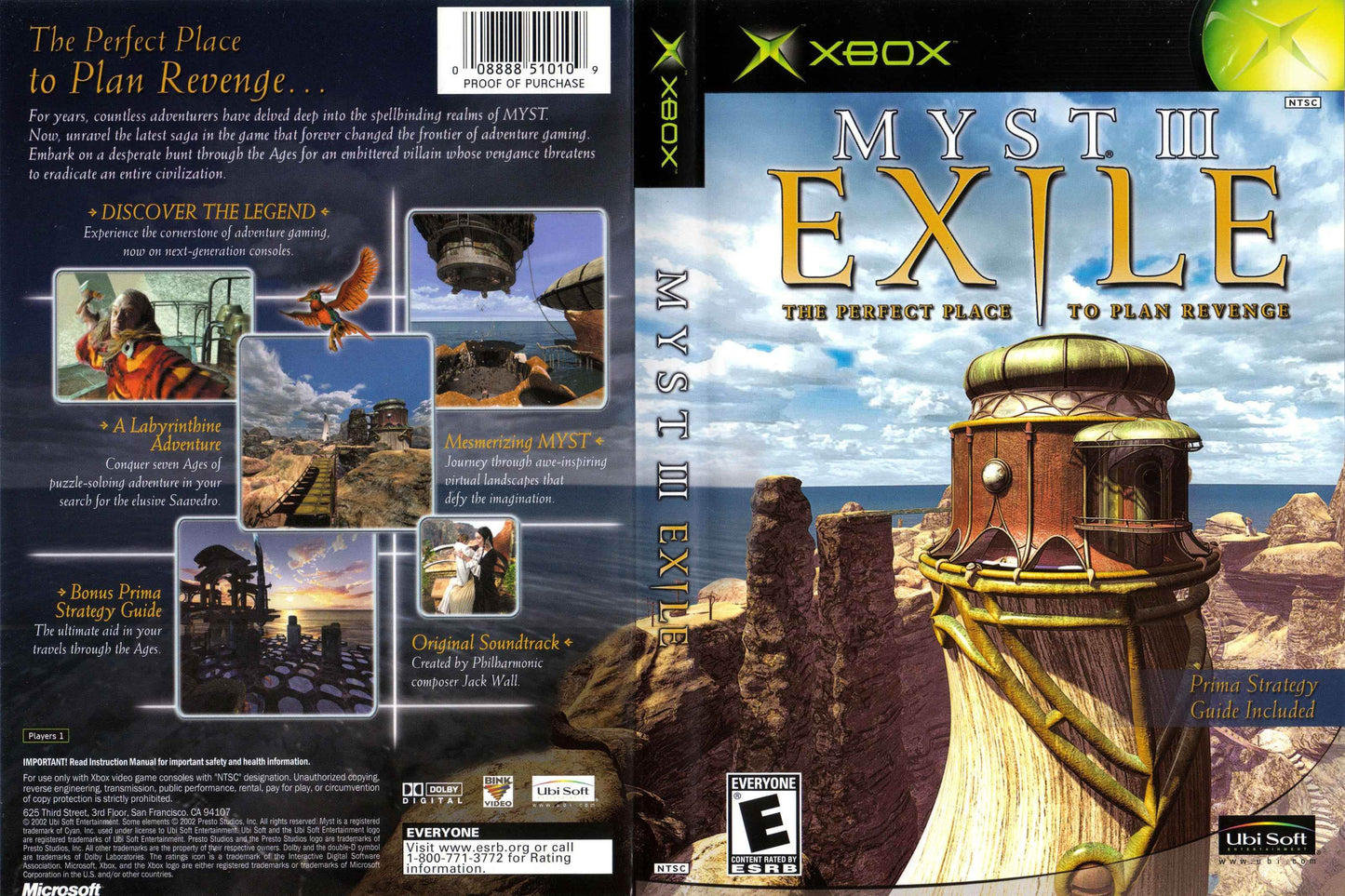 Myst III Exile Cover Art - WOI Solutions